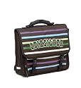 Quiksilver YOUTH Backpack Satchel Bag - Choc Stripe