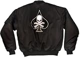 Black Death Spade MA-1 Flight Jacket
