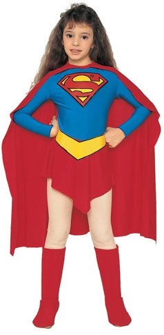  Child's Classic Supergirl Superhero Costume (Size: Large 12-14)