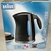 Kitchen & Housewares : BRAUN ELEC WATER KETTLE BLACK MOD343