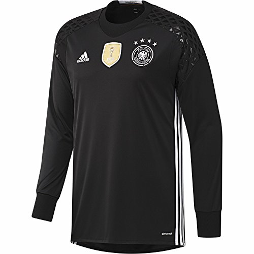 adidas Kinder Fußball Torwarttrikot und Hose Dfb H Gk Jersey Y, Black/White, 164, AA0128