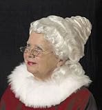 Mrs. Santa Claus Deluxe Wig Christmas Accessory (DW51)