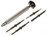 Optical Screwdriver Set w/4 Reversible Blades