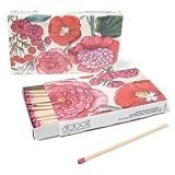 Set of 3 Medium Boxes of Botanic Florals Matches
