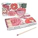 Set of 3 Medium Boxes of Botanic Florals Matches