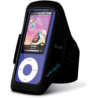External hard drive:iLuv Lightweight Armband Case for iPod nano 5G (Black)