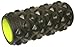 GoFit Extreme Massage Roller with Training Manual, Black/Green, 13-Inch