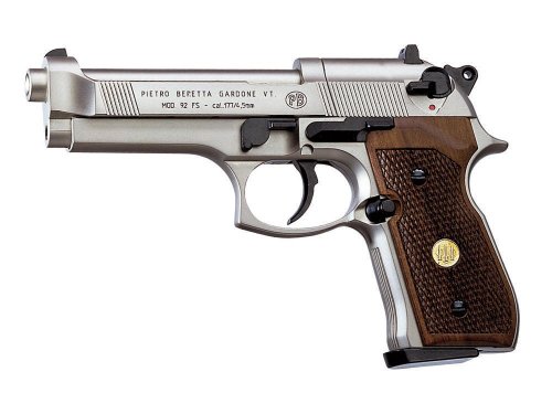 Beretta 92FS Nickel Wood air pistol