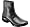 Black Burnished Waterproof Leather