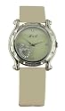 Mother and Child Women's Floating Crystal Charm Watch #MC-100S-WHI