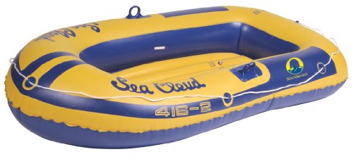 Stansport Sea Cloud Inflatable Vinyl Boat with 2 Seats