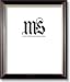 Frame for Picture Photo Diploma or Poster, Black & Gold, style #604