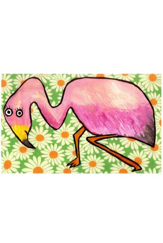 Emily Green Flamingo Placemat