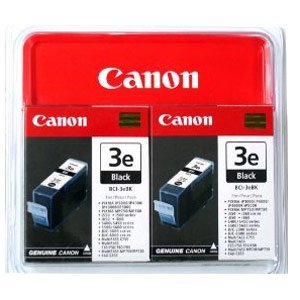 Genuine NEW Canon BCI3eBk 4479A271 Black Ink Cartridge 2 Pack