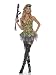 Sexy Commando Army Girl Costume - SMALL/MEDIUM