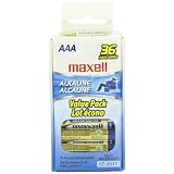 Maxell 723815 LR03 AAA Cell 36 Pack Box Battery