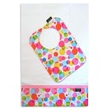 Bubble Blast Bib and Burp Cloth Set