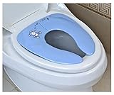 Beautyhouse 折りたたみ式 幼児用補助便座 おまる 赤ちゃん 可愛い 安全 無毒 子供用トイレ便座 外出 ショッピング トイレトレーニング 家庭用 旅行用 持ち運び 携帯型　便座カバー　補助