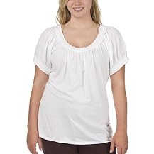 Merona&reg; Plus Fashion Knit Top - Fresh White