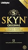 Lifestyles Skyn Polyisoprene Condoms, 12-count