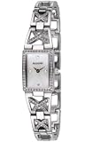 Accurist Ladies Silver Tone Bracelet Watch Set With Swarovski Crystals Lb1490p