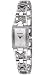 Accurist Ladies Silver Tone Bracelet Watch Set With Swarovsk