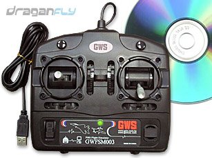 Buy GWS FMS PC USB Flight Simulator Kit - Handheld Transmitter with USB by Grand Wing Servo-Tech Co., Ltd. now!