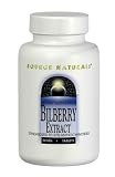Bilberry Extract 60 Tabs 100 mg ( 37% Anthocyanosides ) By Source Naturals