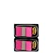 Post-it Index 2 Spender, pink, 25,4 x 43,2 mm, 50 Haftstreifen/Spender