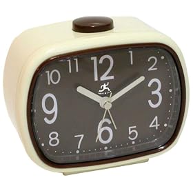 Infinity Instruments That 70's Clock - Brown Alarm Clock