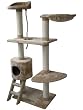 Leopet - Arbre à chat de taille moyenne Beige (KBM010/BE)