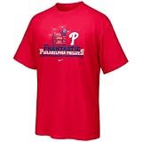 Nike Philadelphia Phillies 2008 World Series Champions Red Celebration T-shirt