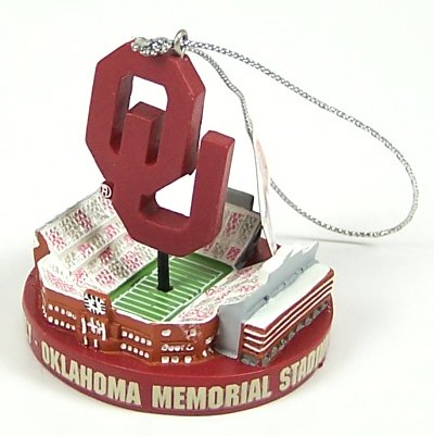 Buy OKLAHOMA SOONERS STADIUM REPLICA CHRISTMAS ORNAMENT by Forever Collectibles