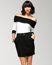Off Shoulder Sweater Dress