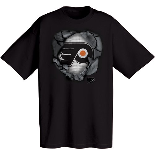 Majestic NHL Club Collection Phialdelphia Flyers Ripped T-shirt