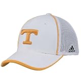 adidas Tennessee Volunteers Youth White Coaches Mesh Stretch Hat