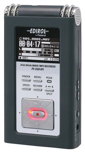 EDIROL R-09HR PORTABLE AUDIO RECORDER 4GB