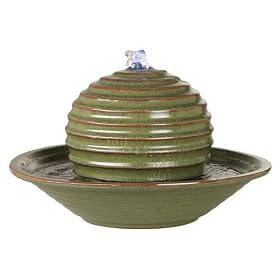 Beehive Ceramic Table Fountain