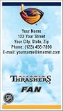 Patrik Stefan, Atlanta Thrashers, 2001 Topps Heritage Autographed Card