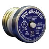 Fuses: Connecticut Elec/ View-Pak #VPKMB-15 15A Mini Circular Breaker