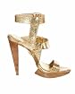Evelyn Snake Ankle Strap Sandal Product Image