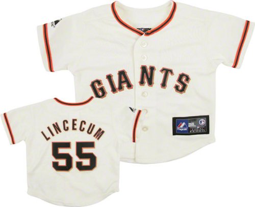 Tim Lincecum Majestic Replica San Francisco Giants Infant Jersey