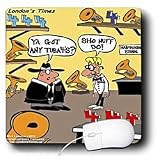 Londons Times Offbeat Cartoons Musical Instruments - Tuba 4s - Funny Gifts - Mouse Pads
