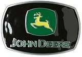 John Deere Black Belt Buckle - New