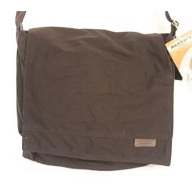 Canvas Flap over style messenger bag from Members London