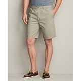 41EmJd9VVNL. SL160  Eddie Bauer Legend Wash Elastic Waist Chino Shorts