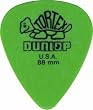 Dunlop Standard Tortex Picks, 12 Pack, Green, .88mm