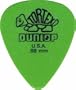 Dunlop Standard Tortex Picks, 12 Pack, Green, .88mm