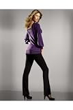 Newport Plunging-V Sweater Tunic by Shape fx