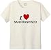 I LOVE SAN FRANCISCO - BigBoyMusic Youth Designs - White T-shirt